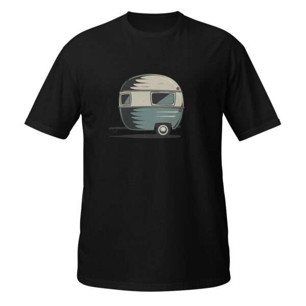 "Roam Sweet Roam I" - Vintage Camper - Create Everyday T-Shirt - Image 2
