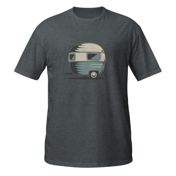 "Roam Sweet Roam I" - Vintage Camper - Create Everyday T-Shirt - Image 3